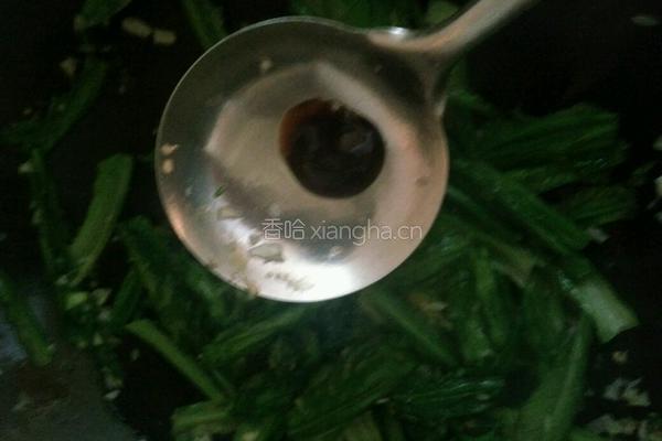 蒜蓉油麦菜的做法图解6