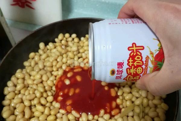 茄汁焗黄豆的做法图解9