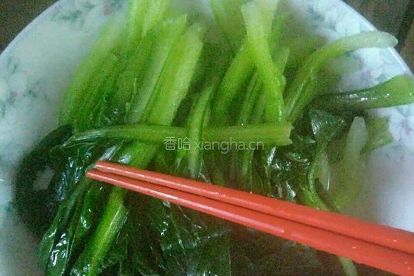 白勺青菜的做法图解8
