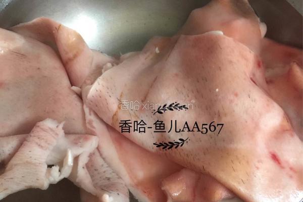 水晶皮冻的做法图解1