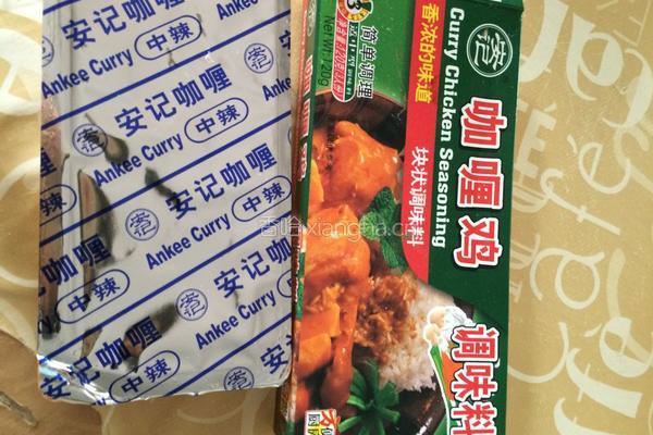 咖喱土豆鸡肉盖饭的做法图解5