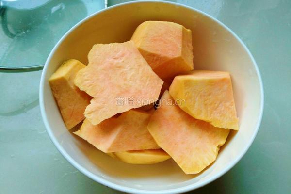 炼乳红薯泥的做法图解1