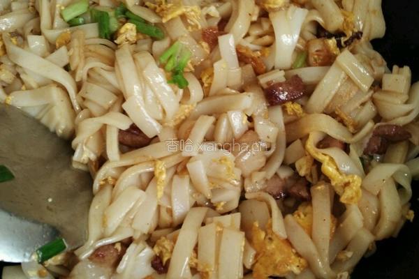 潮汕芥蓝炒粿条的做法图解4