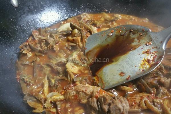澄城香辣羊肉羊杂墩的做法图解12