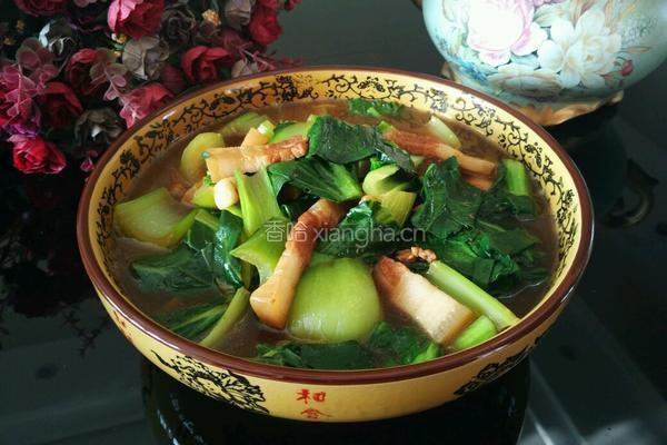 青菜烧大肉