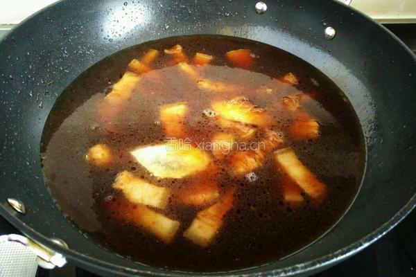 青菜烧大肉的做法图解6