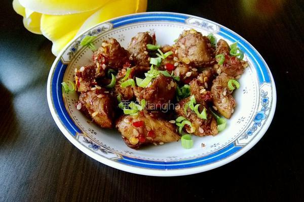 孜然羊肉粒的做法图解9