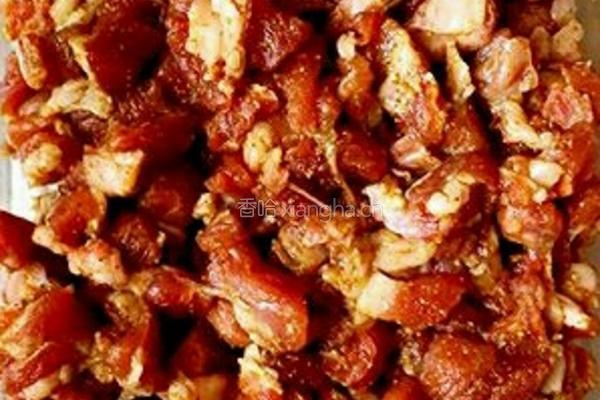 孜然羊肉粒的做法图解5