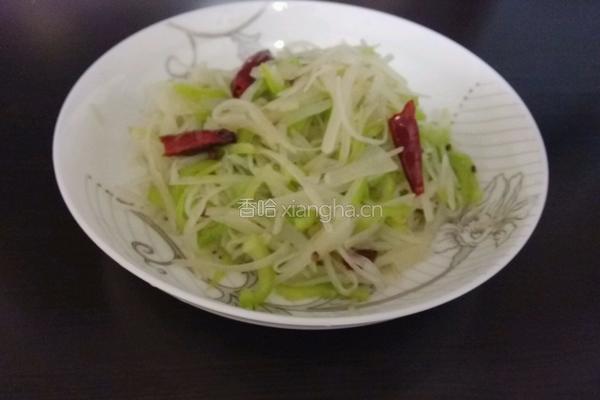尖椒土豆丝的做法图解5