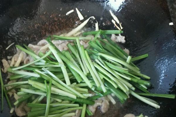 韭菜炒冬笋肉丝的做法图解6