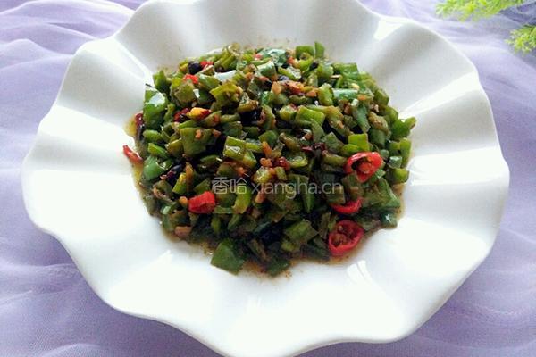 豆豉炒青椒的做法图解8