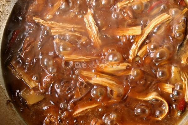 鸡肉炖粉条的做法图解10