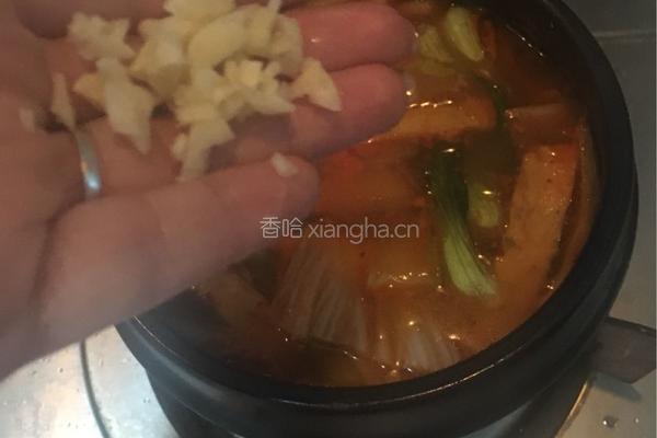 韩式明太鱼泡菜汤的做法图解8