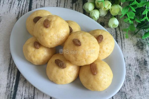 葡萄干窝头的做法图解13