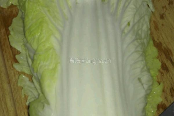 白菜炖粉条的做法图解2