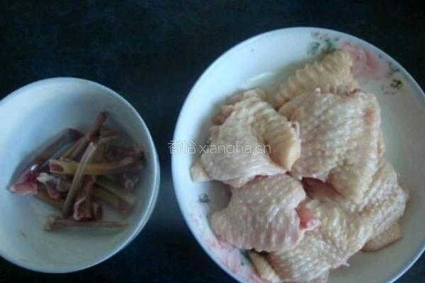蒸鲜蔬无骨鸡翅的做法图解1