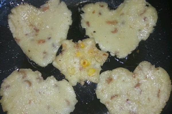 虾米鸡蛋饼的做法图解7
