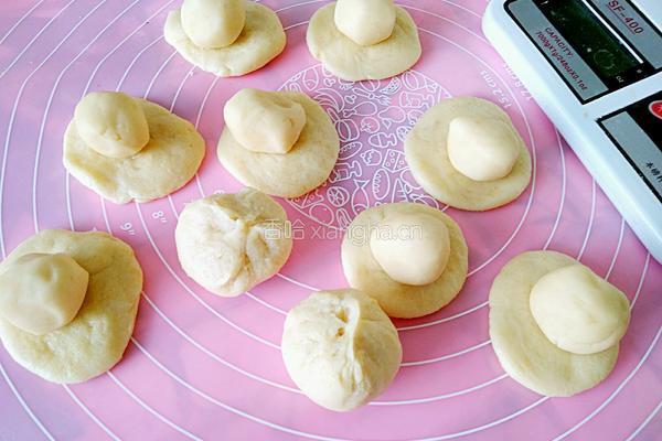 开口红豆酥的做法图解6