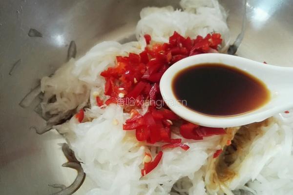 酸辣萝卜丝的做法图解7