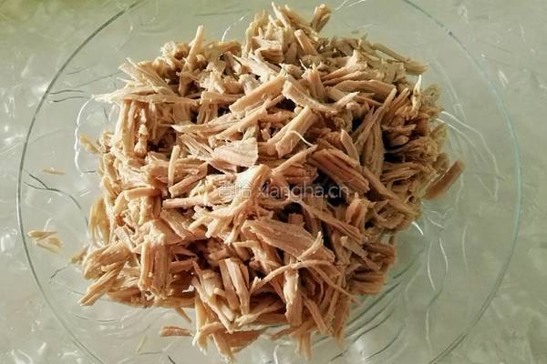 自制肉松的做法图解5