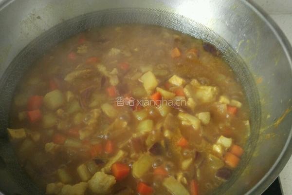 咖喱饭(猪肉)的做法图解7
