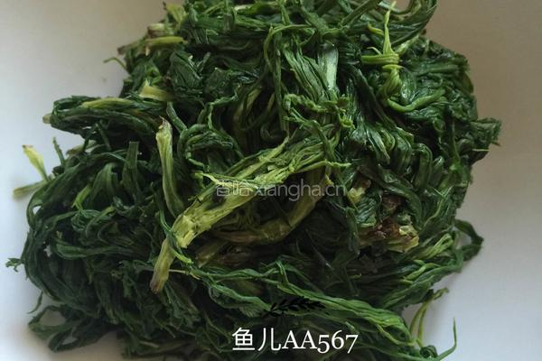 凉拌柳蒿芽的做法图解1
