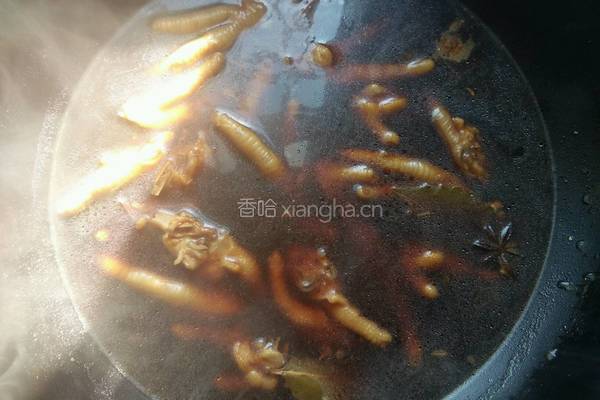 凉拌鸡爪的做法图解4