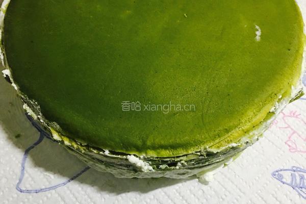抹茶千层蛋糕的做法图解12