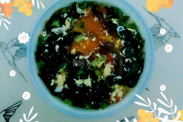 西红柿紫菜蛋花汤的做法图解4