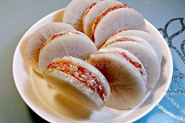 萝卜酿牛肉的做法图解8