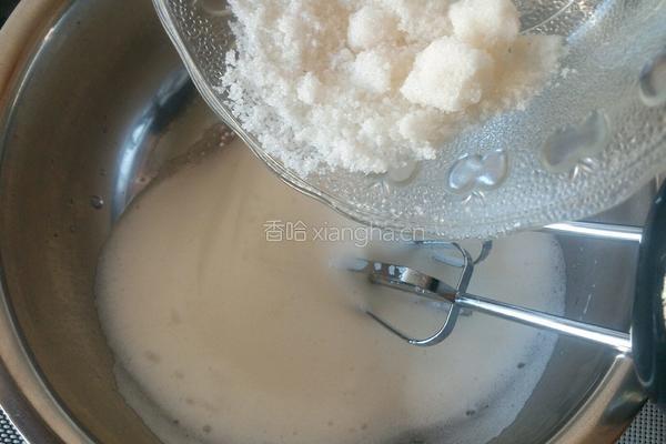 5寸黑芝麻戚风蛋糕的做法图解11