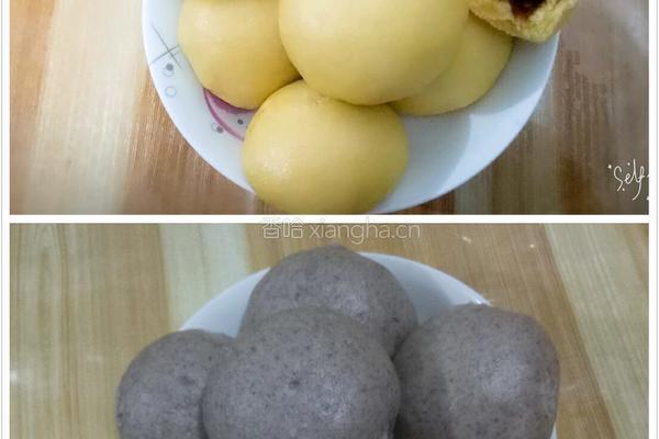 黑米面豆沙包 玉米面豆沙包的做法图解9