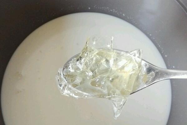 蜜橘椰汁糕的做法图解7