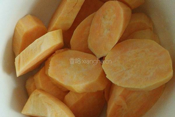 红薯麻球的做法图解1