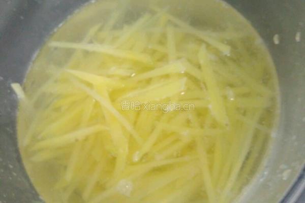 炝芹菜土豆丝的做法图解5