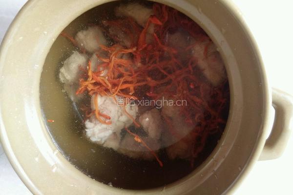 虫草花煲排骨的做法图解4