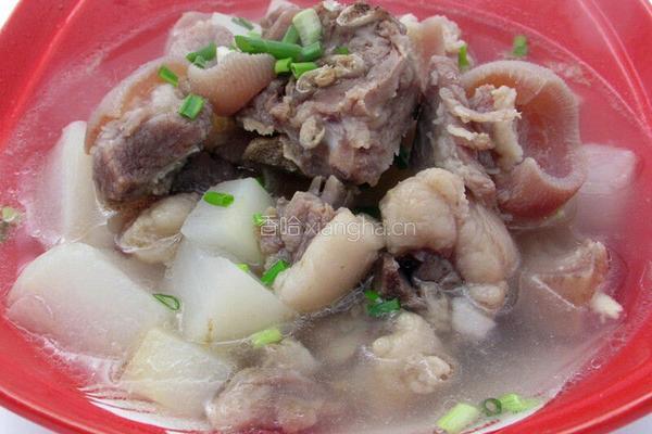 白萝卜羊肉汤的做法图解7