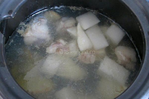 白萝卜羊肉汤的做法图解6