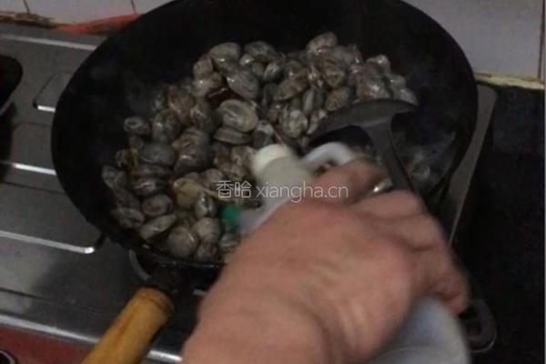 辣炒花蛤的做法图解4