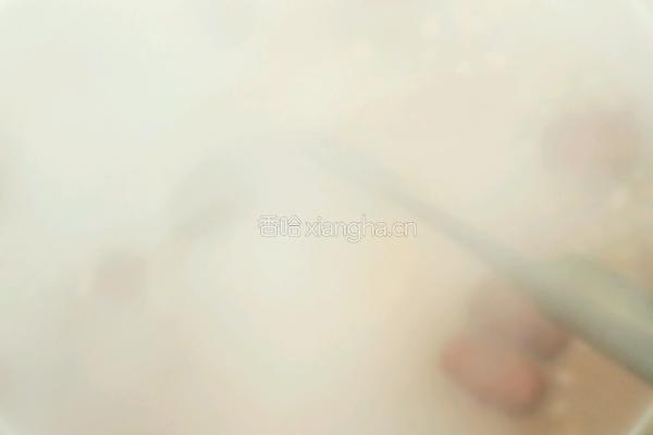 红枣花生粥的做法图解7
