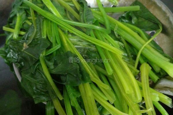 坚果仁菠菜的做法图解4