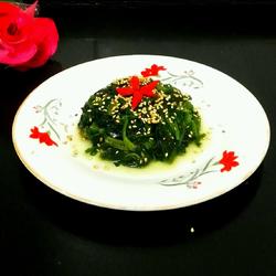 芝麻菠菜的做法[图]