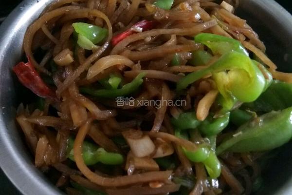 辣炒咸菜的做法图解6