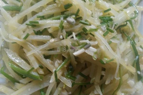 青椒炒土豆丝