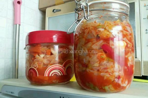 包菜泡菜的做法图解9