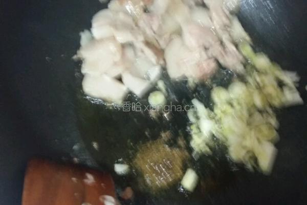 豆角炖窝瓜的做法图解4