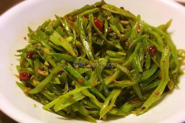 辣炒菜豆的做法图解6