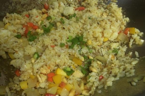 鸡丁炒饭的做法图解10