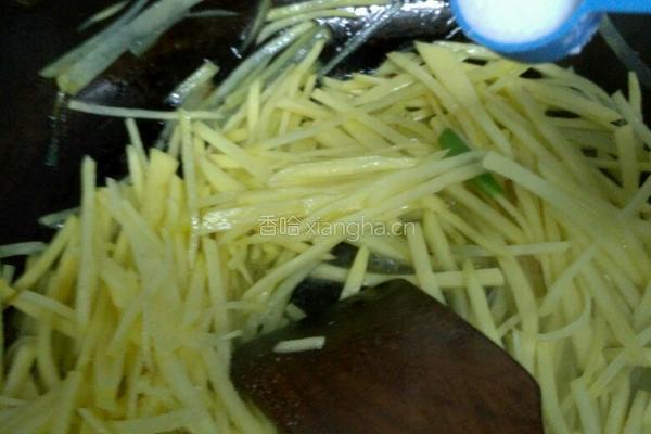 炒土豆丝的做法图解5