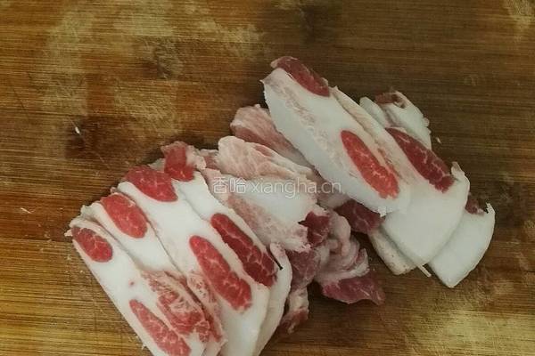 大头芥炒肉片的做法图解5